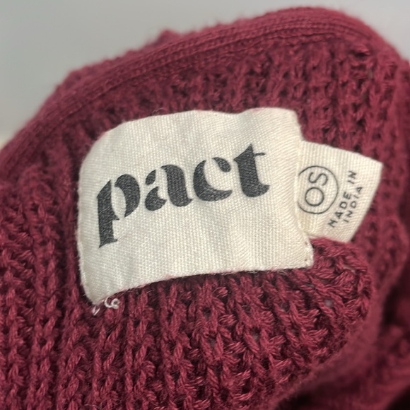 Pact Short Sleeve Cowl Neck Sweater - Picture 3 of 4